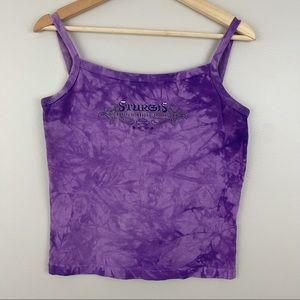 HARLEY-DAVIDSON Purple Tie Dye Sturgis Black Hills Rally Rapid City S.D Tank Top